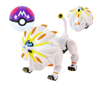 Transforming Anime Toy Ball – PVC Deformable Figure for Play & Display