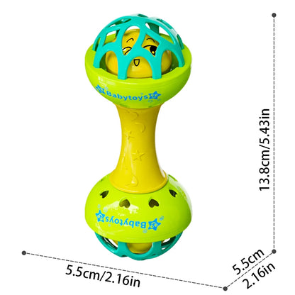 Baby Rattle Toy Sensory Grasping Spinning Educational Toy