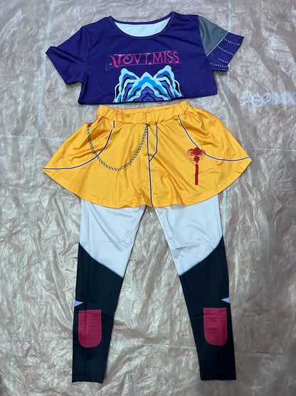 Kids Anime Cosplay Costume – Girls Performance Outfit