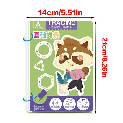 Tracing Workbook – Toddler Pen Control Writing & Drawing Practice Book