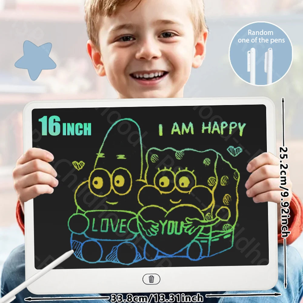 LCD Writing Tablet for Kids – 8/11/13/16 Inch Drawing Board