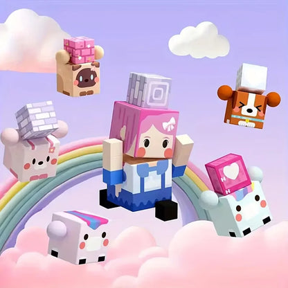 Magnetic Building Blocks Cube Set for Creative Construction Play