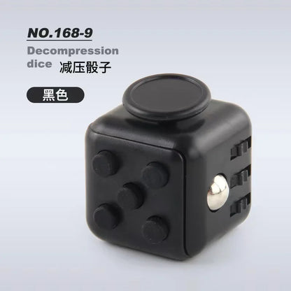 Fidget Dice – Solid Color Decompression Fingertip Anti-Stress Toy
