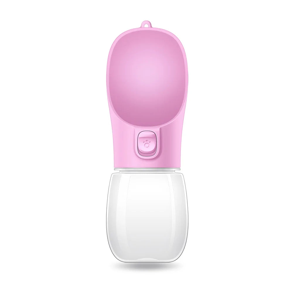 Portable Dog Water Bottle – 300ml/350ml/550ml Travel Dispenser