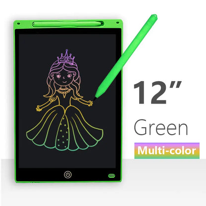 12 Inch LCD Writing Tablet for Kids – Reusable Drawing Board