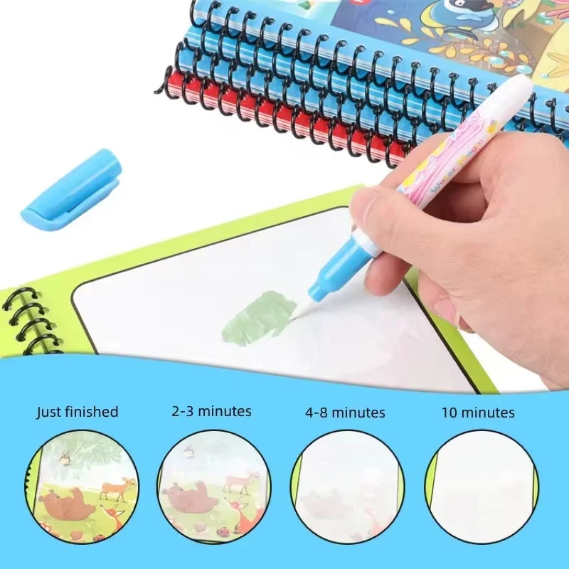 Magic Water Coloring Book for Kids