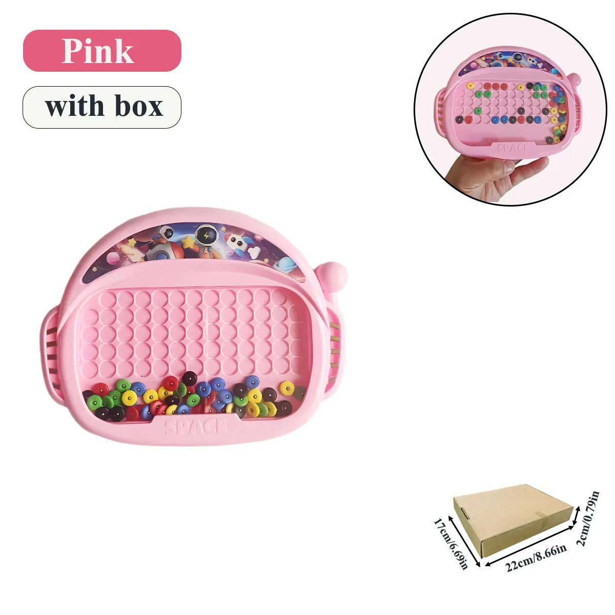 Magnetic Doodle Board – Kids Drawing & Montessori Learning Toy