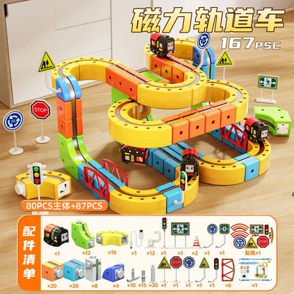 Magnetic Track Train Toy – Anti-Gravity Railway Model