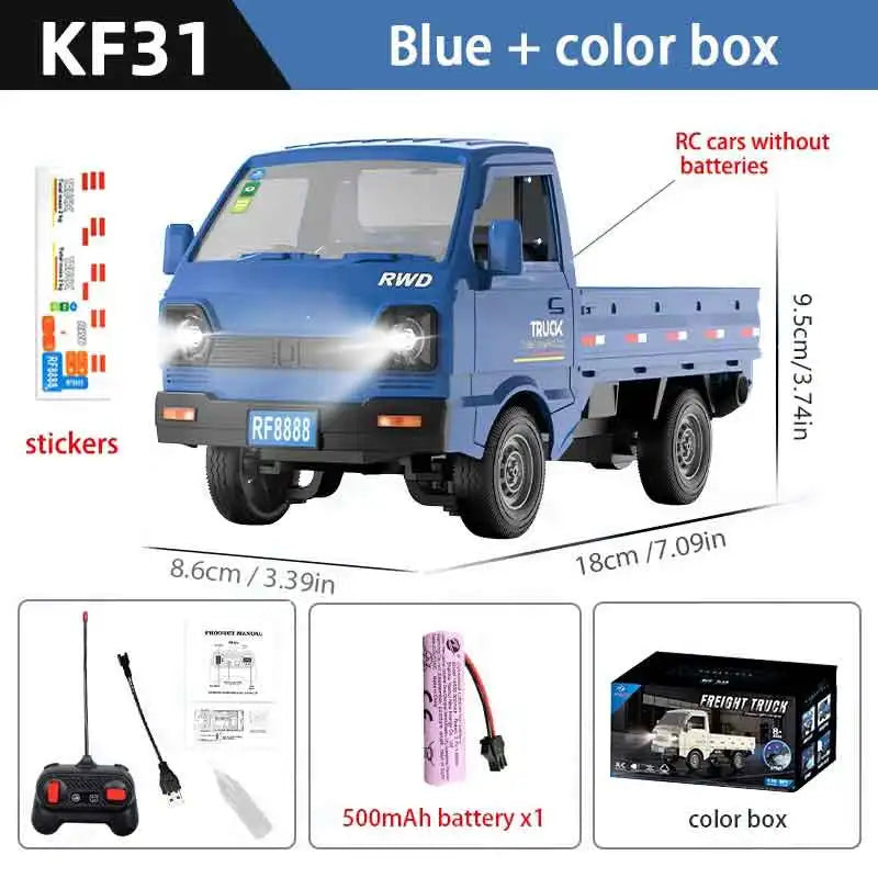 1:16 Scale RC Climbing Truck with Spray, Drift and LED Lights
