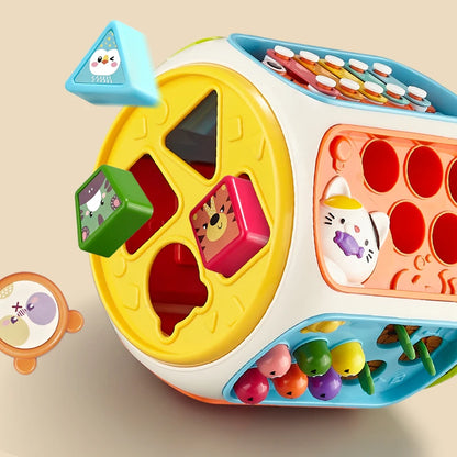 Baby Toy Phone for Toddlers – Musical Light-Up Educational Toy