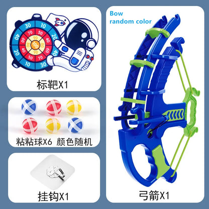 Montessori Throw Sport Slingshot Target Sticky Ball Dartboard Basketball Board Games Educational Outdoor Game Toy