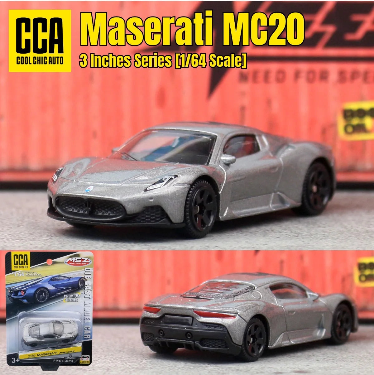 1/64 Diecast Car Model – Detailed Collectible for Display