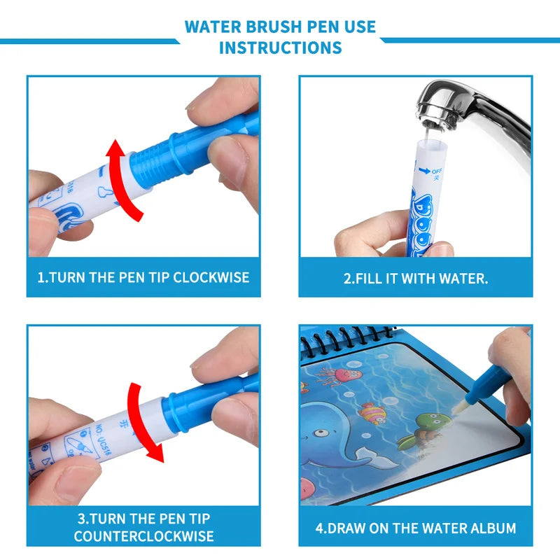Water Drawing Book
