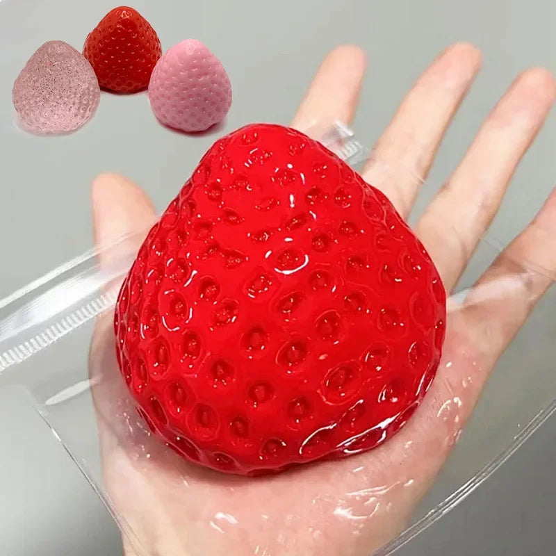 Strawberry Squishy Toy