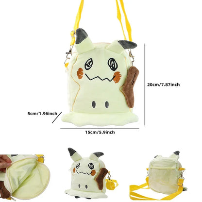 Anime Plush Backpack – Soft Character Shoulder Bag for Kids