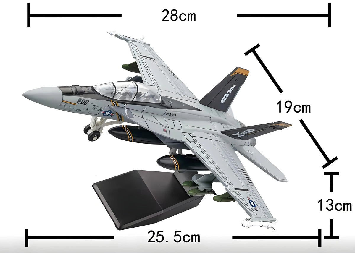 1:72 Scale Fighter Jet Model – Plastic Aircraft Collectible