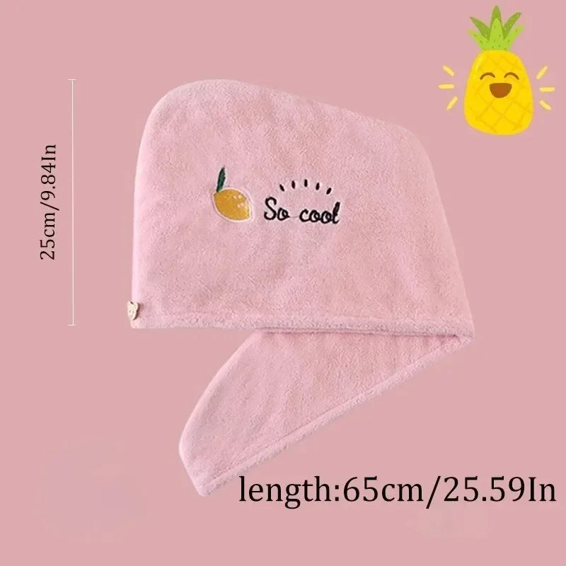 Dry Hair Towel Wrap for Women & Girls Quick Dry Microfiber Hair Cap