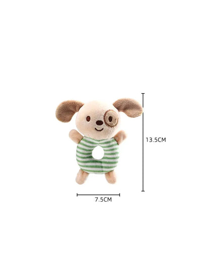 Baby Rattle Toy – Plush Cartoon Animal Handheld Toy for Infants