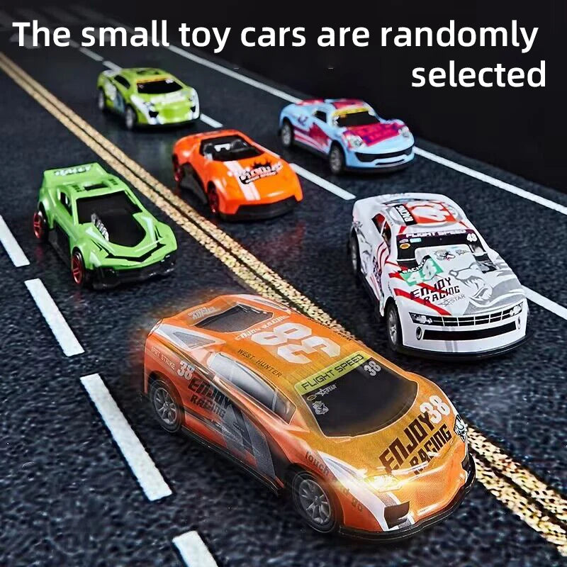 Pop-Up Container Truck Toy with 6 Alloy Wheels