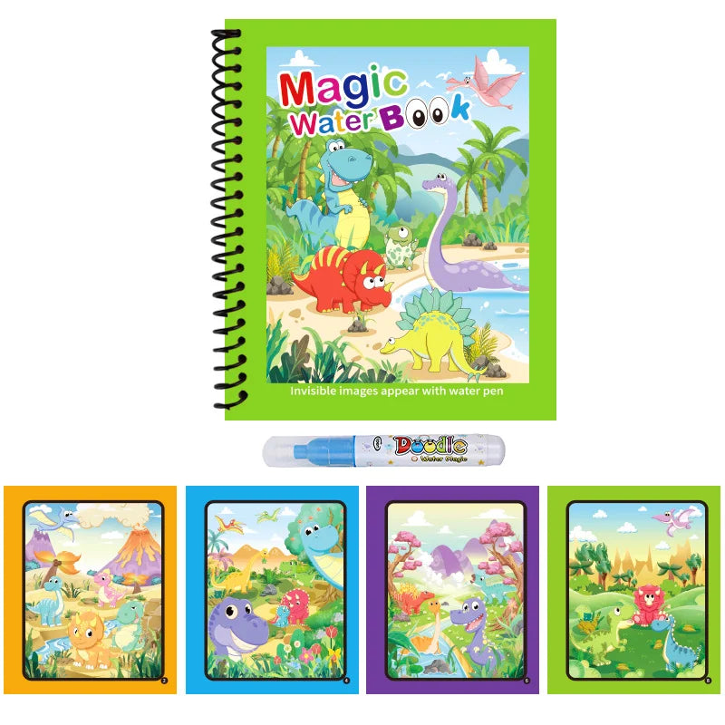 Magic Water Drawing Book