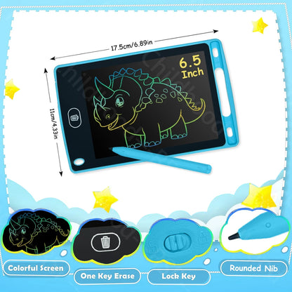 LCD Writing Tablet for Kids – Reusable Drawing & Doodle Board