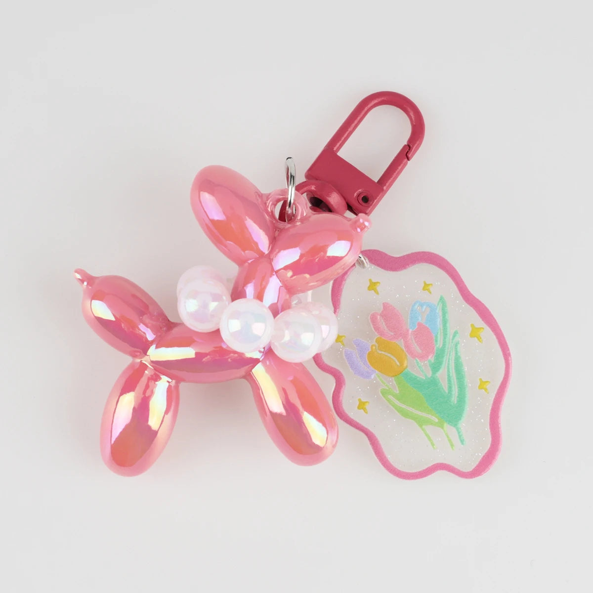 Acrylic Keychain Stylish Key Ring Car Accessory Gift for Men & Women