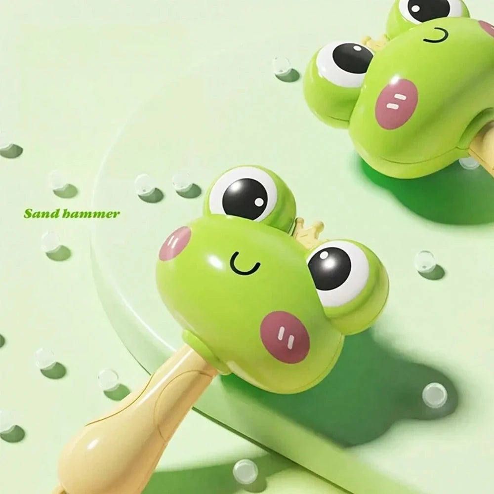 Baby Sensory Rattle Toy – Animal Grasping & Handbell Toy