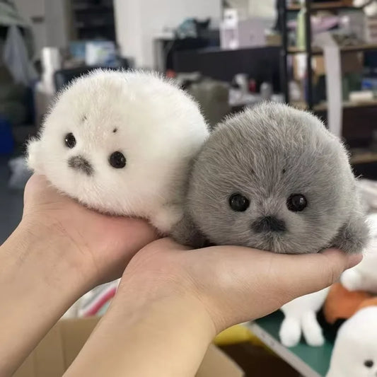 Seal Plush Keychain