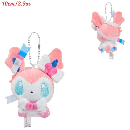 Eevee Umbreon Sylveon Espeon Vaporeon Plush Toys Keychain Sylveon Espeon Duskull Haunter Flareon Stuffed Peluche Doll Gifts Kids