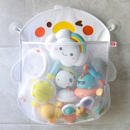 Baby Bath Toy Storage Bag Duck Mesh Organizer for Kids