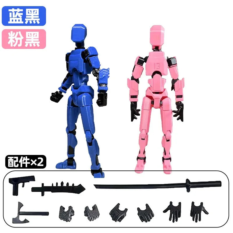 Multi-Jointed Robot Action Figure – Movable Poseable Model