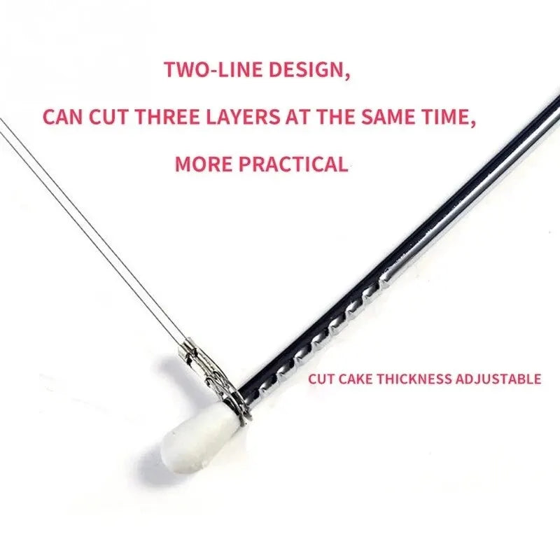 Adjustable Cake Slicer – Stainless Steel Cake Cutting Tool