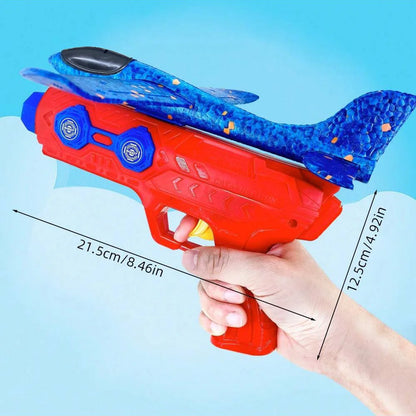 Kids' Foam Glider Planes with Catapult Launcher for Outdoor Play