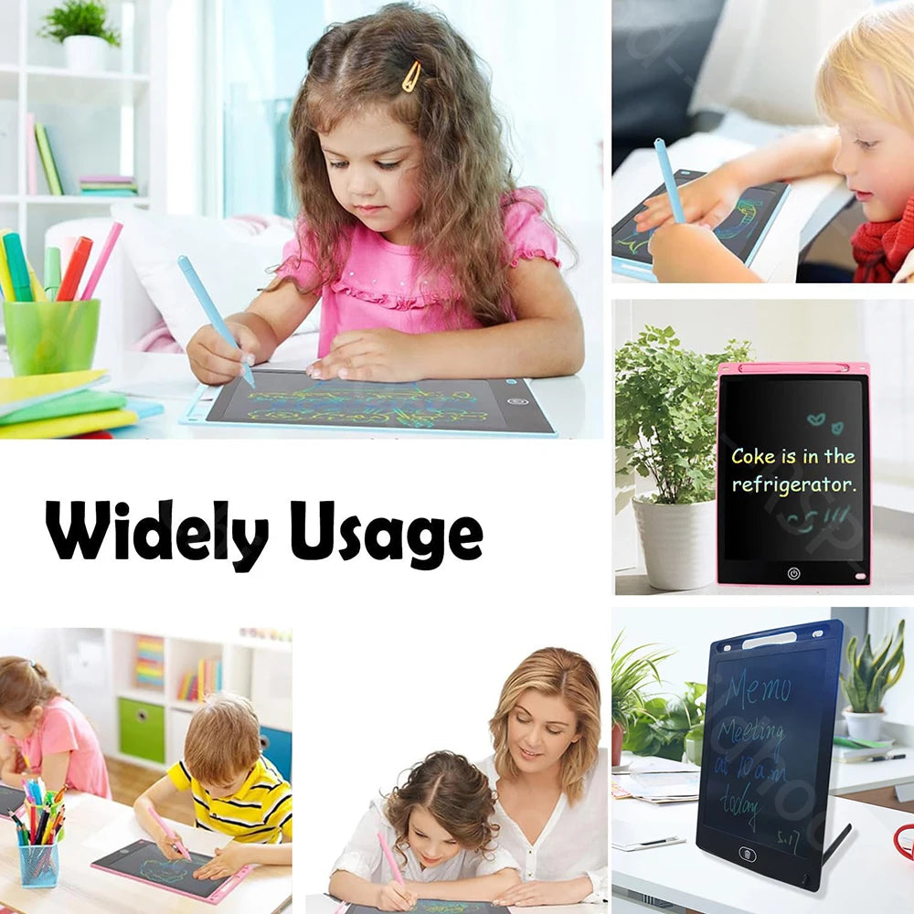 LCD Writing Tablet for Kids – Color Drawing Board 8.5-16 Inch