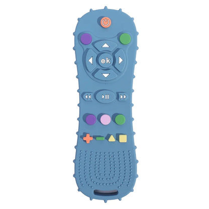 Silicone Baby Teether TV Remote Shape Soothing Sensory Toy