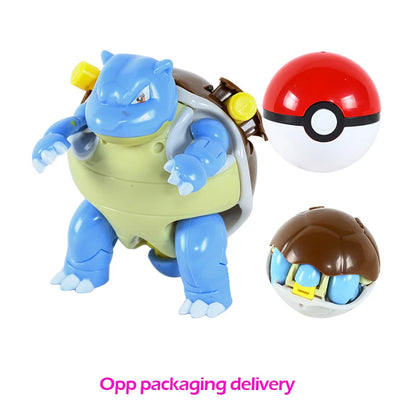 Transforming Anime Toy Ball – PVC Deformable Figure for Play & Display
