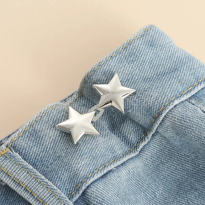 Jeans Waist Adjuster Metal Button Extender Pants Tightener 30mm