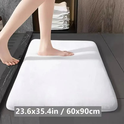 Non Slip Bathroom Mat – Absorbent Quick Drying Floor Mat