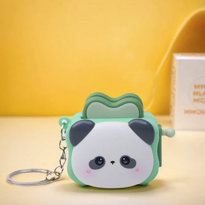 Panda Keychain – Cute Cartoon Key Ring Gift for Women
