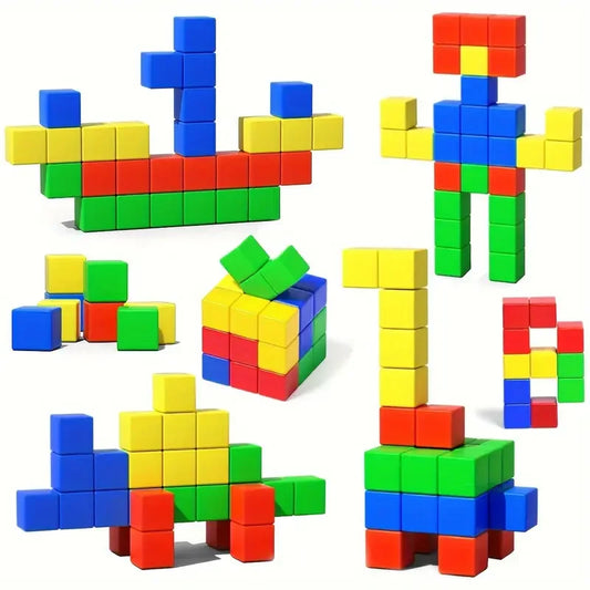 Magnetic Building Blocks – Creative STEM Toy for Kids