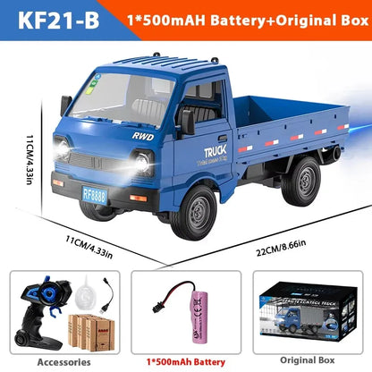 1:16 Scale RC Climbing Truck with Spray, Drift and LED Lights