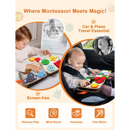 A hands-on, portable activity book for playful learning wherever you go.
