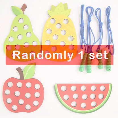 Wooden Lacing Toy