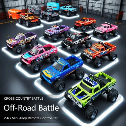 New RC Car MINI Alloy 1/64 Remote Control Car Convenient to Carry 60 Minutes of Work Time Children's Gifts Electronic Toys
