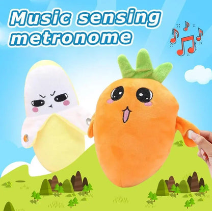 Musical Plush Toy with Touch Sensor and Interactive Sounds for Kids