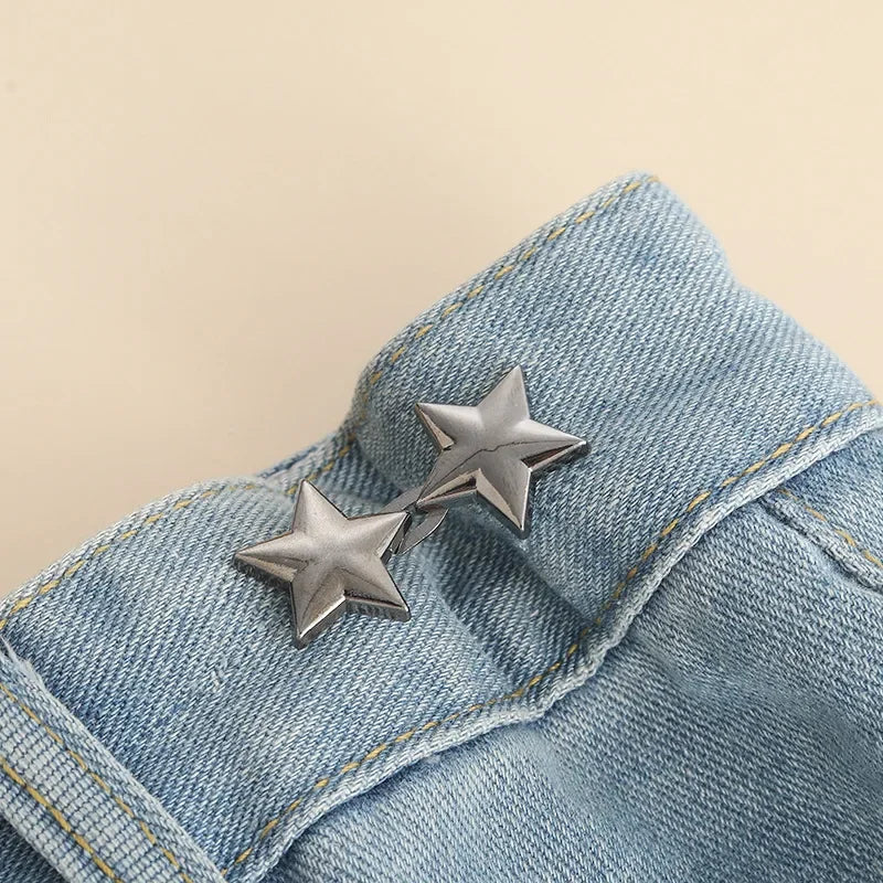 Jeans Waist Adjuster Metal Button Extender Pants Tightener 30mm