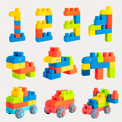 Soft Building Blocks – Large Educational Construction Toy for Kids