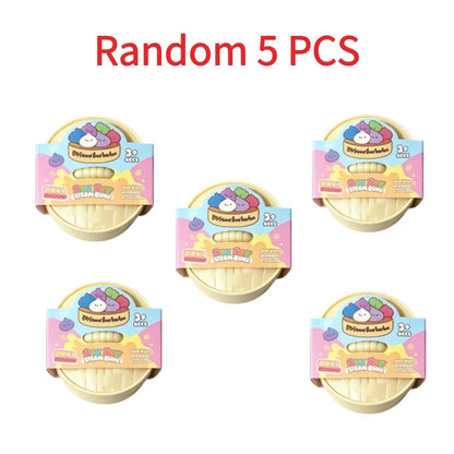 Dumpling Squishy Toy Colorful Slow Rebound Stress Relief