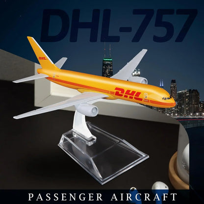 1/400 Scale Aircraft Model – 16cm Diecast Plane with Base