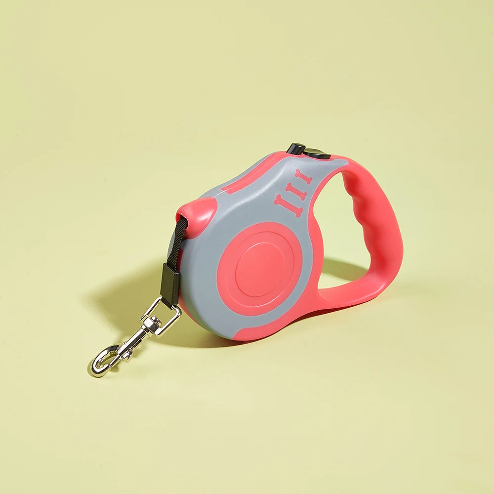 Retractable Dog Leash for Small Dogs, 3m or 5m Nylon Lead